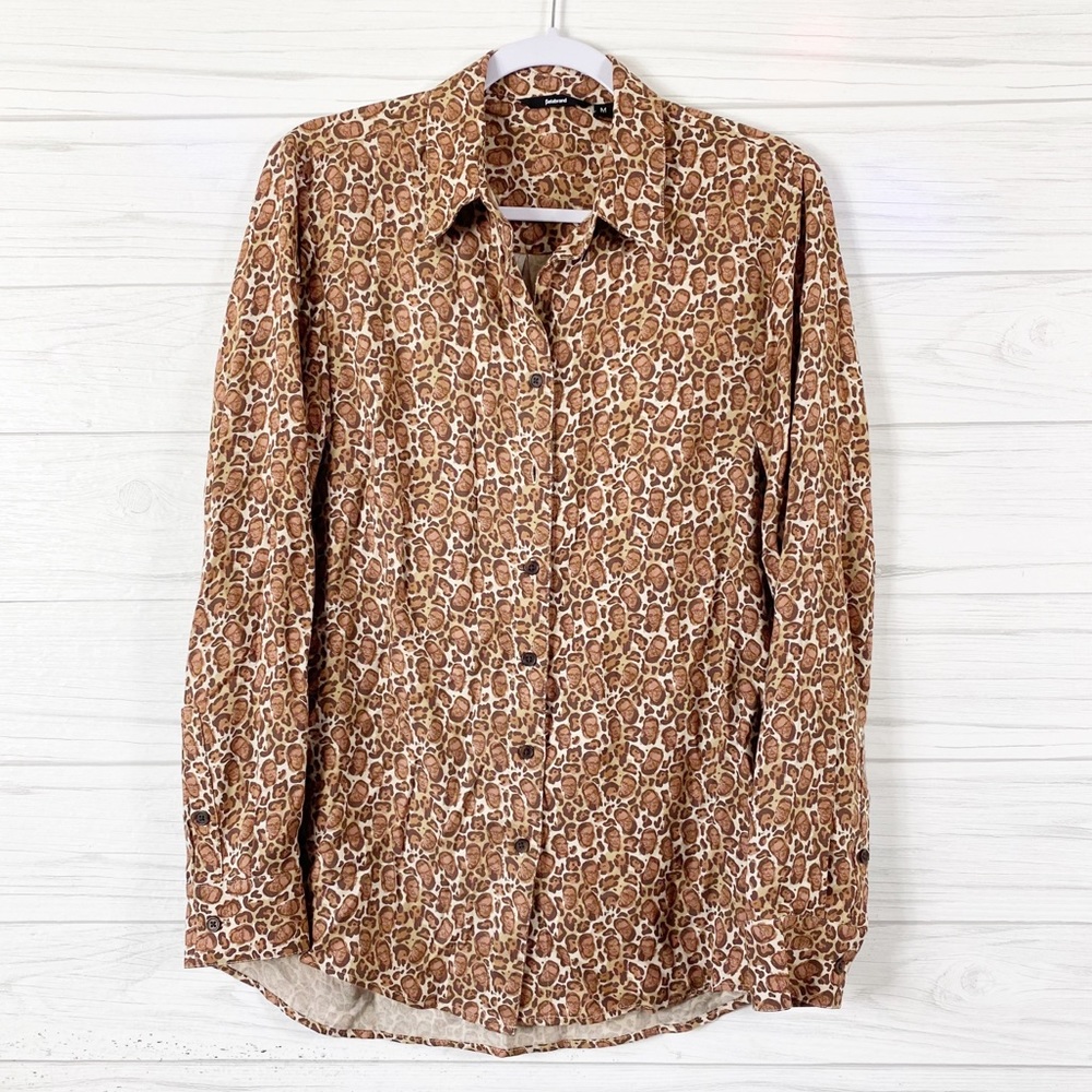 Betabrand Women’s Girlfriend Shirt Leopard RBG